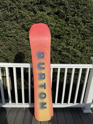 バートン カスタム burton custom 154cm cartel Burton custom Snowboard 154 cm with cartel X Bindings, White