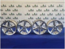 2003-2004 Mercury Marauder Set Wheels 18x8 Alloy Spoke Chrome Rims *Scuffs* 2813