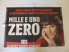 RENATO ZERO – POSTER PUBBLICITARIO MILLE E UNO ZERO 62x85 – IN PERFETTO STATO
