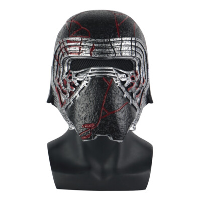 New Kylo Ren Helmet Cosplay Star Wars 9 The Rise of Skywalker   Mask Props PVC