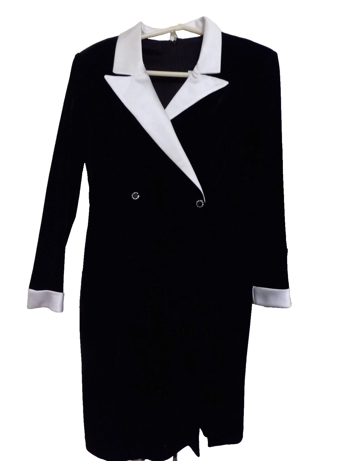 White Velvet Vintage Dresses for Women