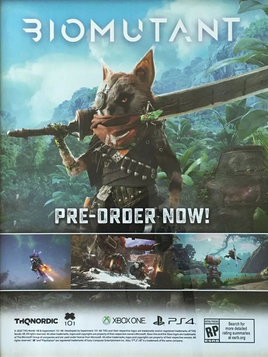 Biomutant (PS5) New