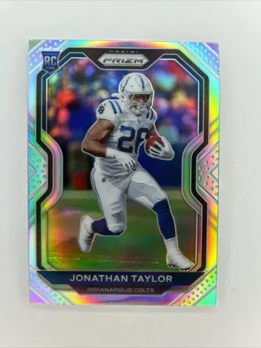 2020 Panini Prizm Rookie Silver Prizm #332 Jonathan Taylor (RC) Colts / Doak