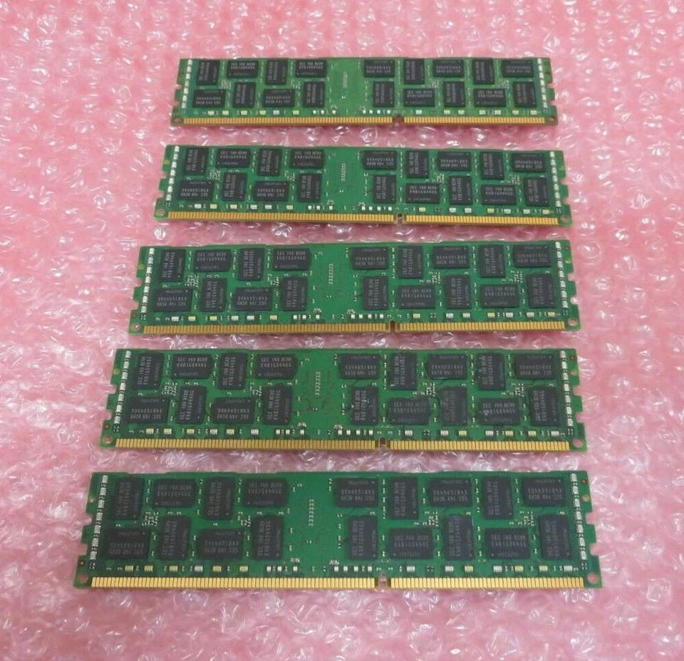 5 x HP Samsung M393B5170GB0-CH9Q9 500203-061 4GB PC3-10600 DDR3 ECC 240P CL9 - Image 2 of 4