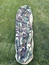 US Military Genuine Issue GI Modular Sleep System Bivy Cover, Woodland Camo,Used
