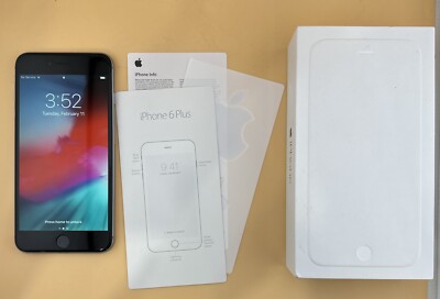 Apple iPhone 6s Plus 64GB Space Gray - AT&T - MGAU2LL/A - A1522 Reset & Working!