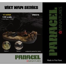 PARACEL MINIATURES VIETNAM SERIES VN0315 VC SNIPER- 1 FIGURE