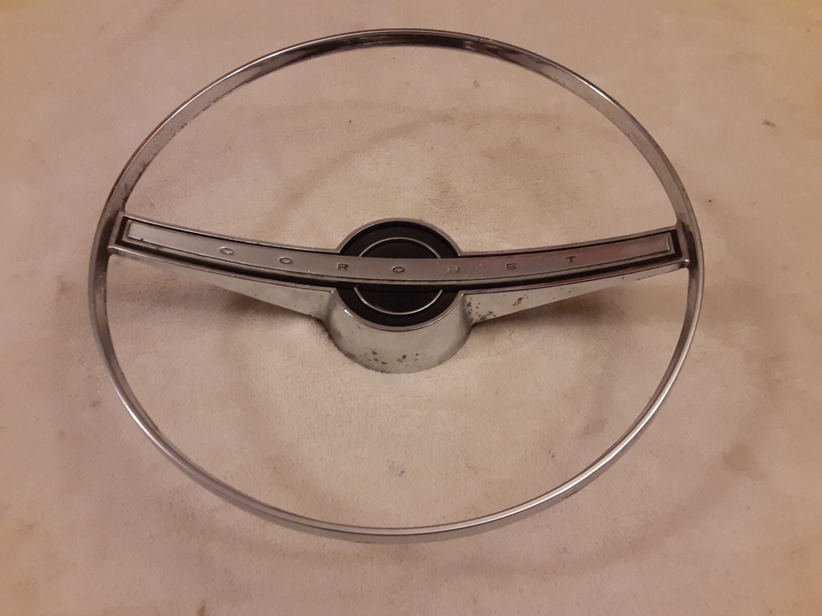 **Vintage 1965 Dodge 440 Steering Wheel Horn Ring Mopar