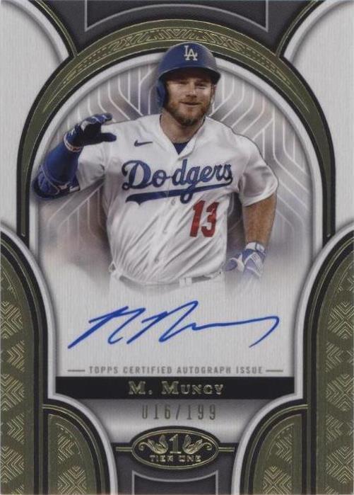 2023 Topps Tier One - Max Muncy #PPA-MMU for sale | eBay