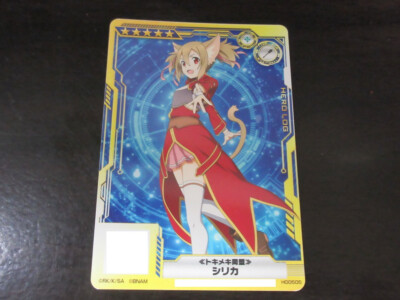 SAO Arcade Card H00505 Silica NORMAL Sword Art Online SAOAC