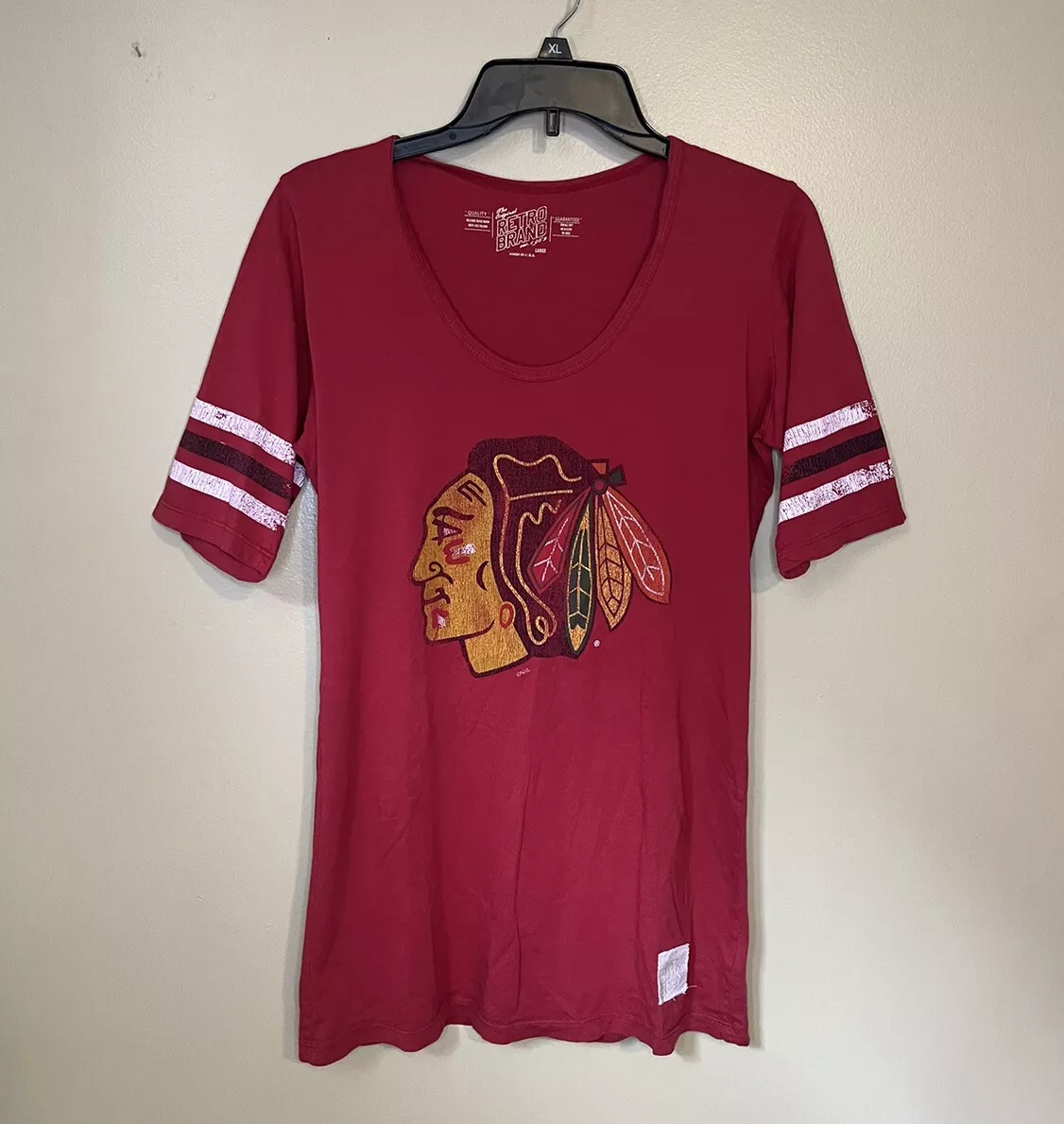 Women's blackhawks t shirt sale