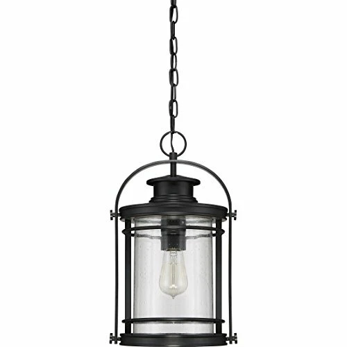 Quoizel BKR1910K 1-Light Booker Outdoor Lantern in Mystic Black - Picture 2 of 9
