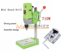 710W 220V Mini Drill Press Bench Small Electric Drill Machine Work Bench