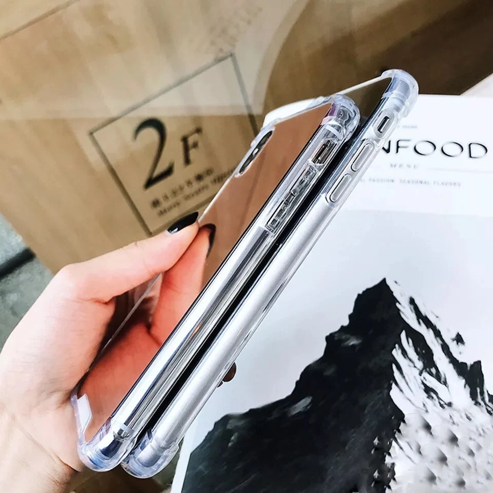 Funda Carcasa iphone 7/8 X/XS tipo espejo envio desde ESPAÑA - Imagen 2 de 4