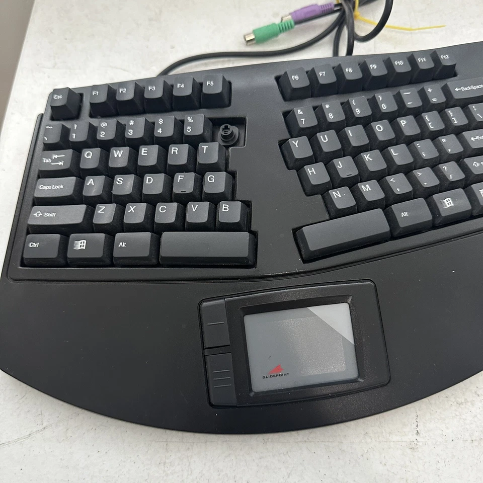Computer Ergonomic Mechanical Keyboard Trackpad EKB-2000TP Missing One Key - Image 2 of 4