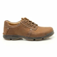 Clarks Mens Rico Park Mahogany Lea Active Air Flow UK 10 G