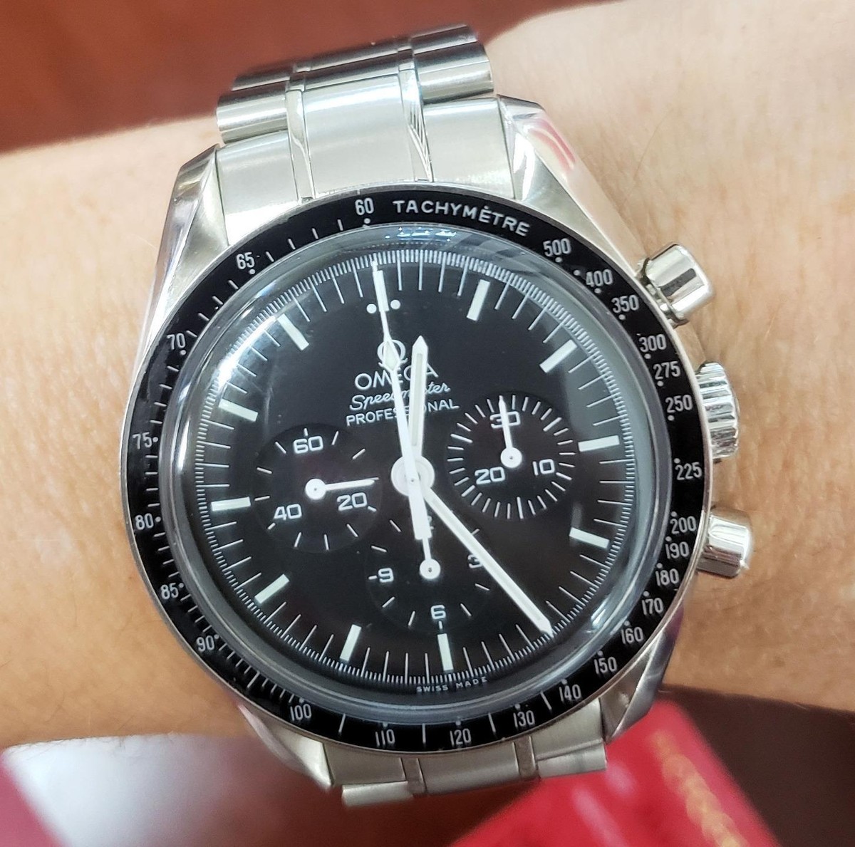 39mm Omega SS Speedmaster Professional Manual