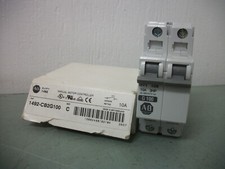 ALLEN-BRADLEY MOTOR CIRCUIT BREAKER 1492-CB2G100 10AMP 480VOLT 2POLE NIB