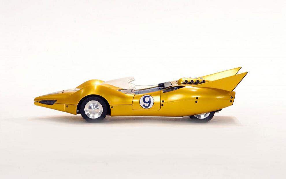 Speed Racer Mach Go Go Go SHOOTING STAR Aluminum Body