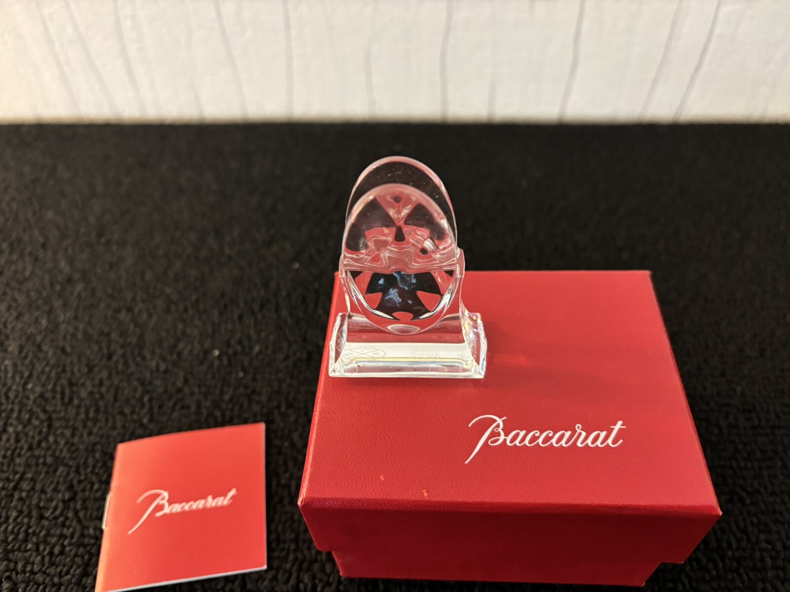 Porta Menú De Cristal De Baccarat