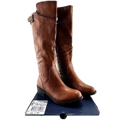 St. Johns Bay quilted Denton Brown duck boots size 8m new  display picture 2