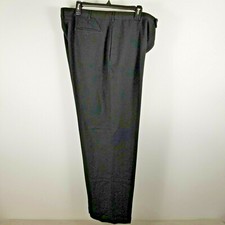Perry Ellis Portfolio Mens Dress Pants, Black 38 x 29