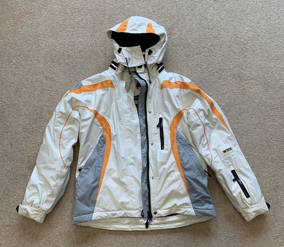 Maier Sports Ski Jacket Women’s EU36/UK8, Orange White