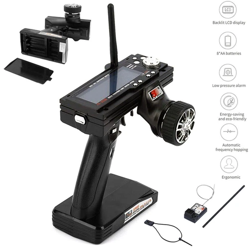 Flysky FS-GT3B 2.4GHz 3 Channels Control Transmitter&Receiver for RC Car Boat AU - Picture 6 of 6