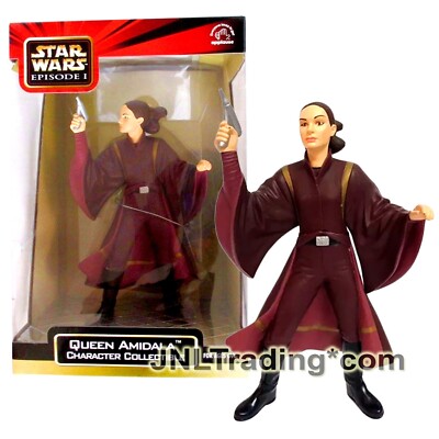 Year 1999 Star Wars The Phantom Menace Character Collectible 8'' QUEEN AMIDALA