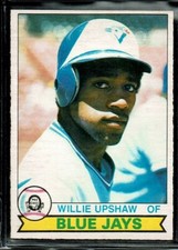 1979 O-PEE-CHEE BASEBALL BLUE JAYS WILLIE UPSHAW ROOKIE CARD RC #341 NM-MT . rookie card picture