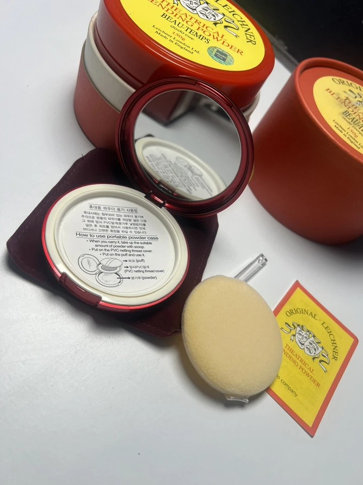 Original Leichner Theatrical Blending Powder Beau-Temps Dodo Company 150g - Image 4 of 4