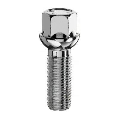 Bulloni Ruota Mercedes-Benz | 20 Pezzi M12x1.5 | Testa Sferica R12 | Chiave 17mm | Compatibili 108, 109, 111, 114, 123, 190, S, SL