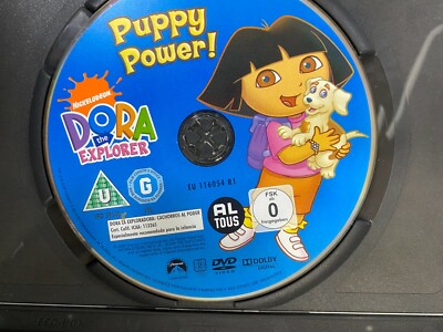 DORA LA EXPLORADORA DVD CACHORROS AL PODER ESPAÑOL INGLES ITALIANO