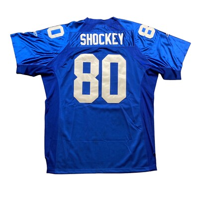 Reebok NFL Pro Bowl ユニフォーム SHOCKEY 80 Authentic NY GIANTS JEREMY SHOCKEY NFL Reebok On Field Jersey