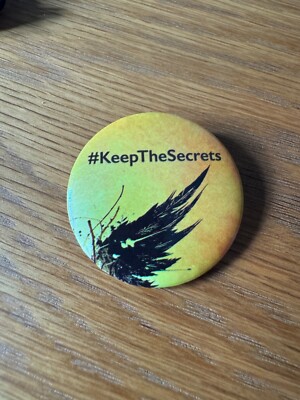 SELTENE Harry Potter und das verwunschene Kind #KeepTheSecrets UK Pin Anstecker