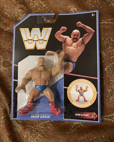 wwe mattel retro Iron Sheik Action Figure...