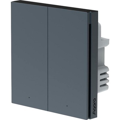Aqara Schalter Smart Wall Switch H1 - zwei Wippen mit Neutralleiter