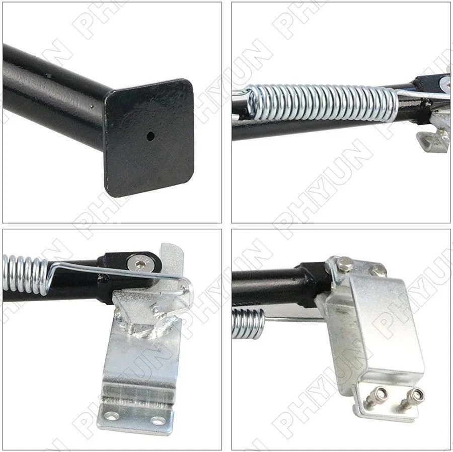 Marco de abrazadera de motocicleta de 14" en soporte lateral para moto todoterreno universal Foto 4 de 4