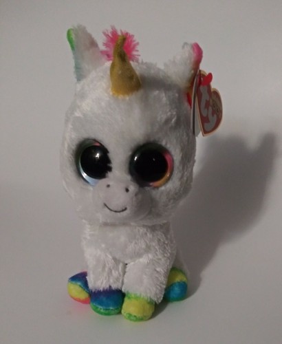TY Beanie Boos 6" PIXY the Unicorn Plush Stuffed Animal Toy MINIT WITH MINT TAGS - Picture 2 of 12