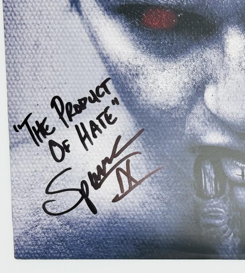 SPENCER CHARNAS SIGNED ICE NINE KILLS PREDATOR BECOMES THE FREY