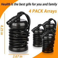 4 Pack Arrays for Ionic Foot Bath Detox Spa Machine Ion Foot Tub Basin Replace