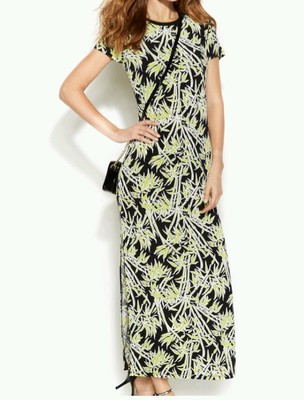 Maxi Dress Michael Kors Dress Michael Kors 1X Red Smocked Lined