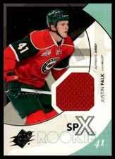 2010-11 SPX JERSEY ROOKIE Justin Falk /799 #165