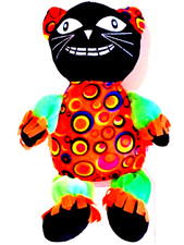 KELLYTOY - Halloween Black Cat Plush Animal Toy - 15 inches