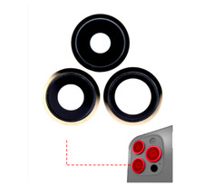 Back Camera Lens With Bracket Bezel Compatible For iPhone 13 Pro 13 Pro Max