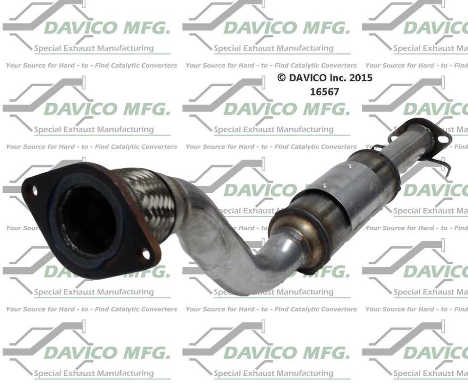 Catalytic Converter-Exact-Fit Davico 16567 - Image 2 of 3