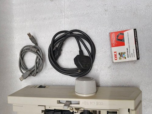 Impresora de matriz de puntos estándar Oki MICROLINE 390 TURBO 24 pin 220V #18 - Imagen 10 de 13