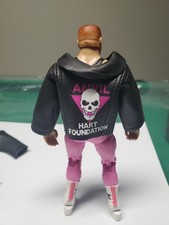 WWE Custom Mattel Elite Anvil Hart Foundation Jacket.