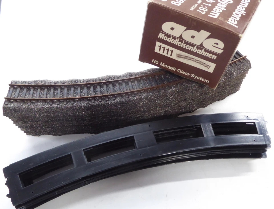 ADE 1111 H0 - gebogenes Gleis 10 Stück - OVP neuwertig #