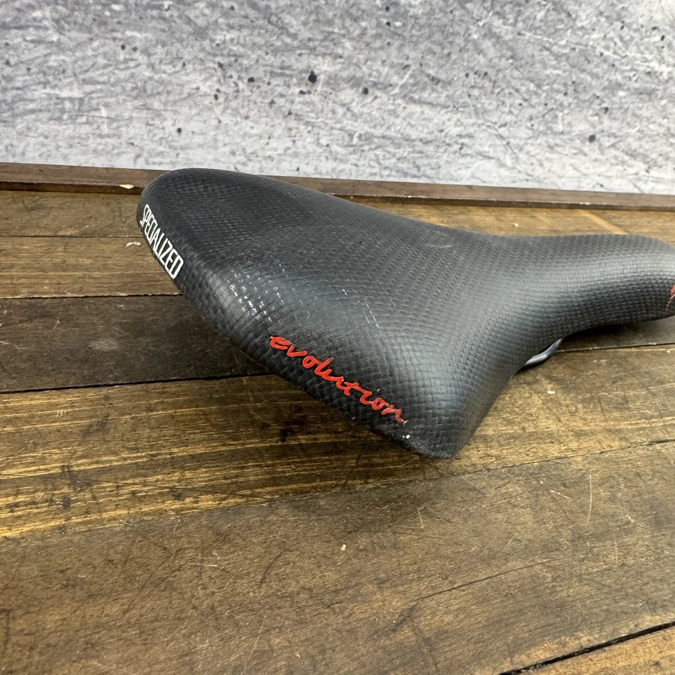 Sillín de bicicleta original Specialized Evolution Pro de colección hecho en Italia años 90 Stumpjumper Foto 2 de 4